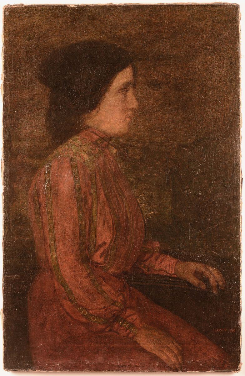 Gino Romiti (1881-1967) Figura femminile  - Auction 19th and 20th Century Paintings - Cambi Casa d'Aste