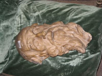 Testa di Filosofo in Gesso