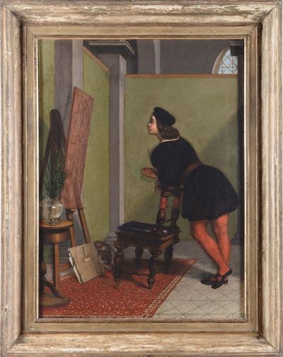 Scuola Toscana del XIX Secolomichelangelo e Raffaello