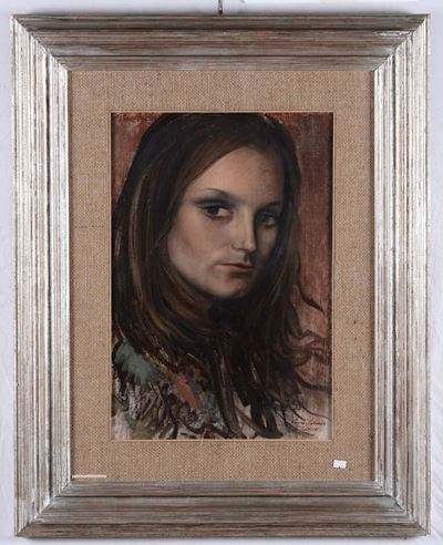 Romano Stefanelli (1931)ritratto Femminile