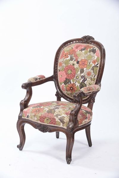 Poltrona in Stile Seicentesco