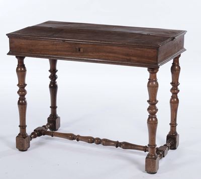 Tavolo Scrittoio con Piano Ribaltabile, XVIII Secolo