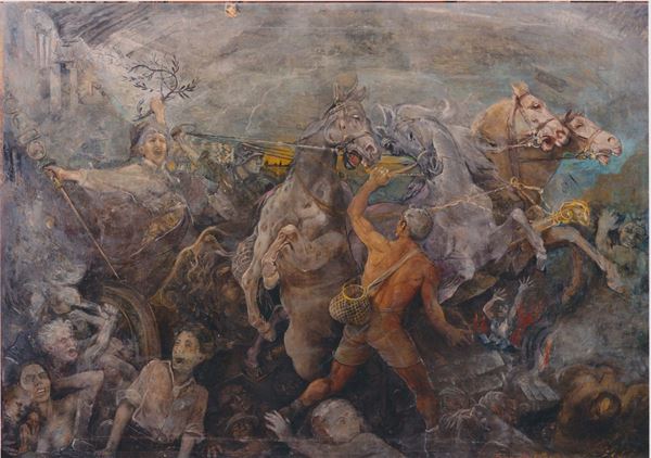 C. C. Forli (XX secolo) Allegoria della guerra, 1941