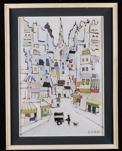 Sante Monachesi (1910-1991)veduta Cittadina