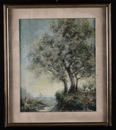 Dipinto Raffigurante Paesaggio a Firma Cavasanti
