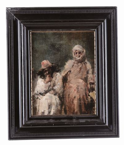 Augusto Valli (1867-1945), Attribuito Afigure Orientali