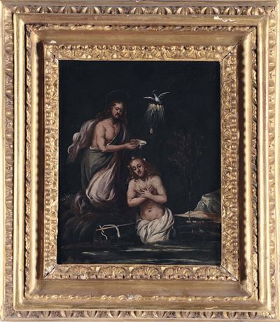 Scuola Veneta del XVII Secolobattesimo di Cristo