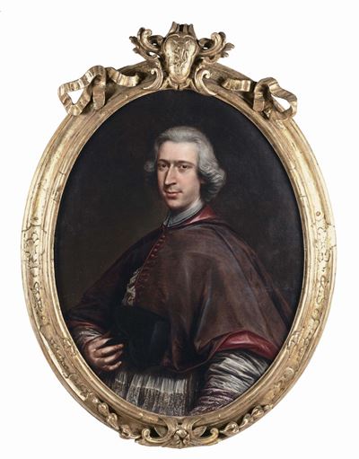 Scuola Romana del XVIII Secoloritratto di Cardinale