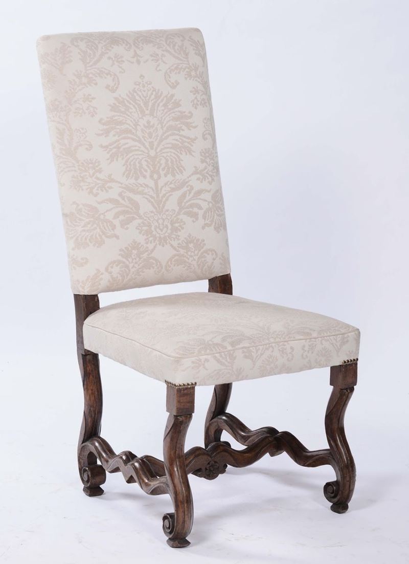 Sedia ad ossa di montone  - Auction Furnishings and Works of Art from Important Private Collections - Cambi Casa d'Aste