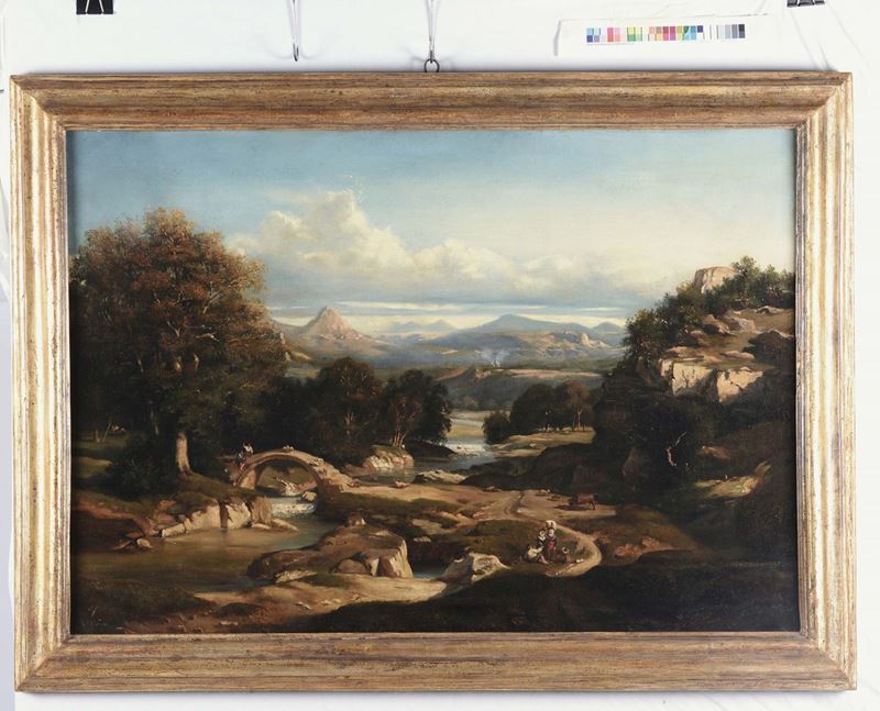 Miguel de Cambonel Paesaggio Romano  - Auction Furnishings and Works of Art from Important Private Collections - Cambi Casa d'Aste