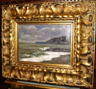 Giuseppe Cardillo (1927)mareggiata a Voltri