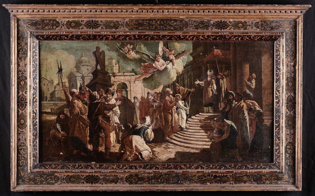 Francesco Fontebasso (venezia 1707 - 1769), Cerchia Dipresentazione di Maria al Tempio