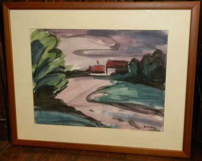 Luigi Bassano (1900-1989)paesaggio