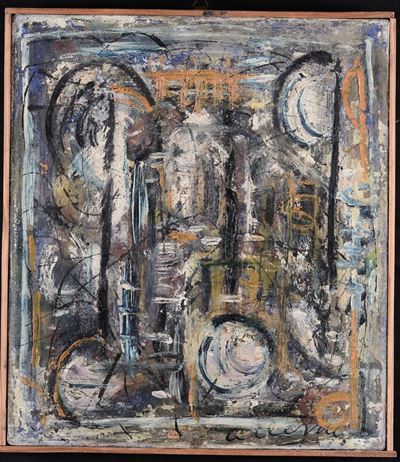 Giuseppe Allosia (1910-1983)astratto