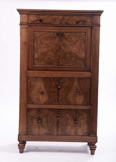 Secretaire Lastronato, XIX Secolo