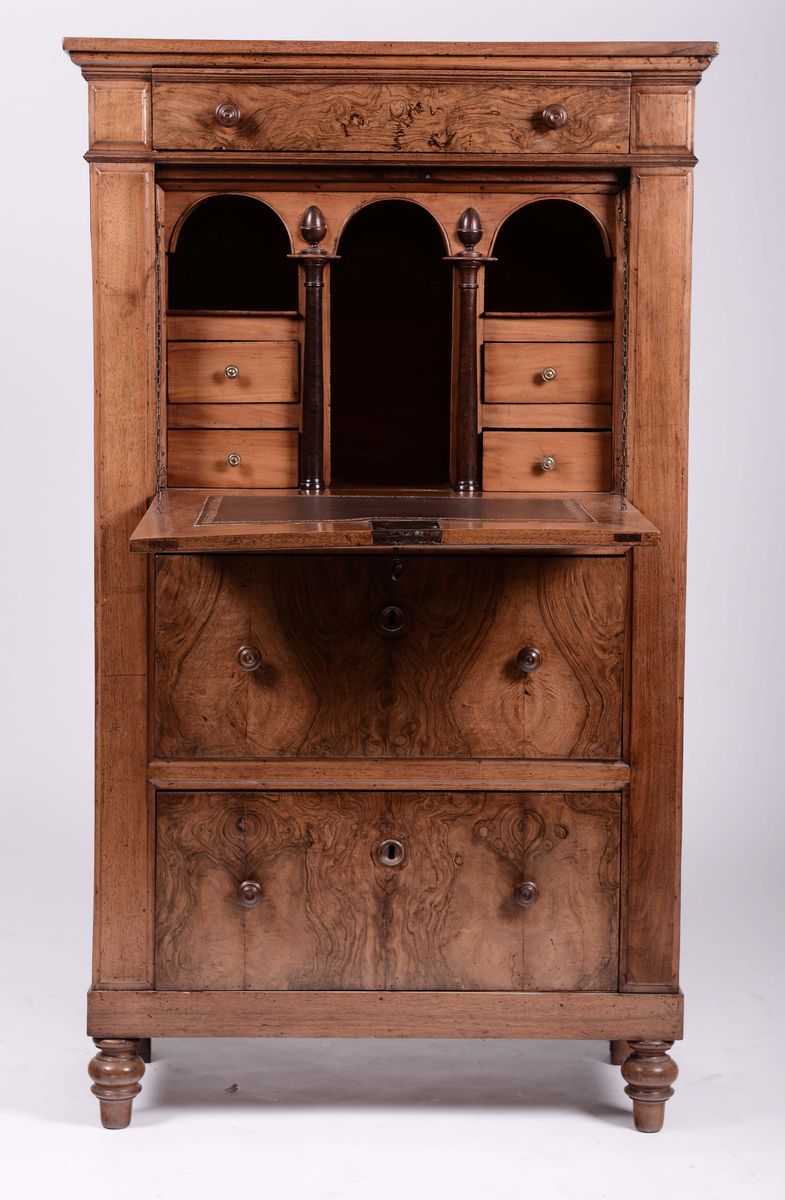 Secretaire Lastronato, XIX Secolo