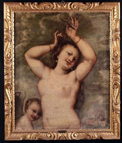 Marco Liberi (venezia 1640-1725), Attribuito Aritratto Femminile