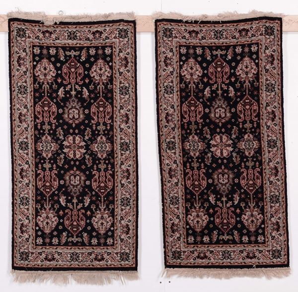 Coppia di tappeti, metà XX secolo