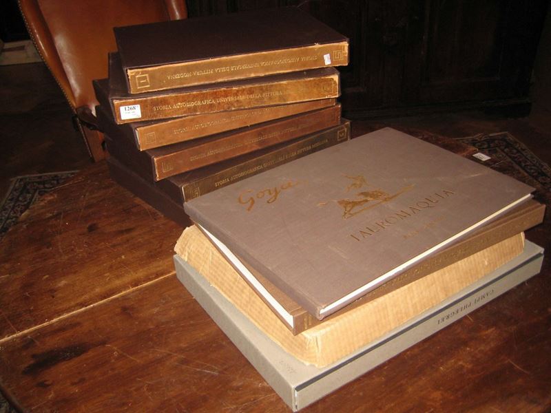 Storia della pittura moderna, 6 voll.  - Asta Arredi e Oggetti d'Arte da Importanti Collezioni Private - Cambi Casa d'Aste