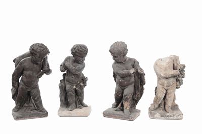 Quattro Putti Raffiguranti le Stagioni, XVIII Secolo