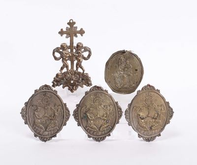 Collezione di Placche in Bronzo