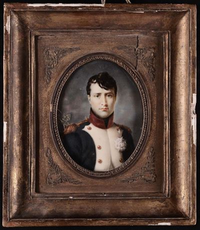 J.b. Isabey (1767-1855), Attribuito Aritratto di Napoleone