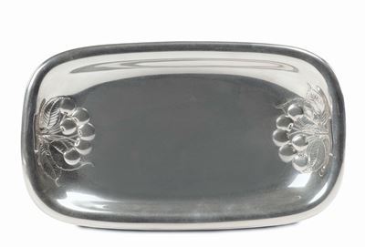 Vassoio Ovale in Argento Tiffany