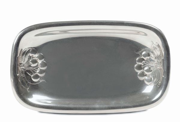 Vassoio ovale in argento Tiffany