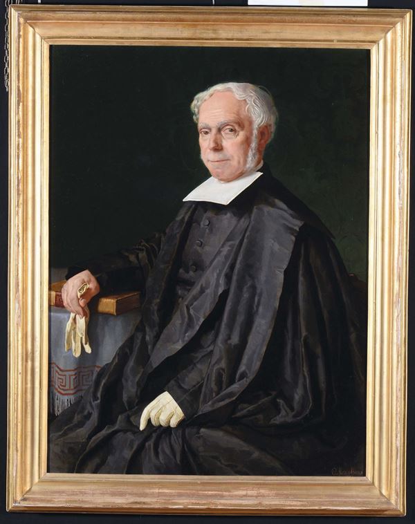 Giacomo Merculiano (1859-1935) Ritratto di giurista