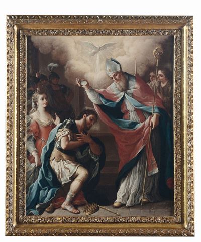 Antonio Sarnelli (napoli 1712 - 1800)battesimo di Costantino