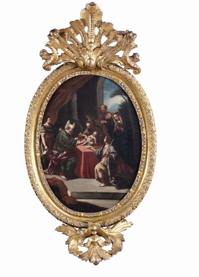 Francesco Solimena (1657-1747), Cerchia Dila Circoncisione