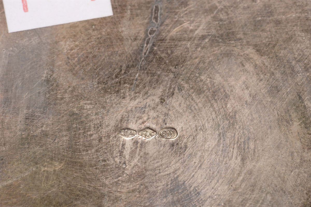 Vaso in Argento, Argenteria Dell'agata, Valenza, Terzo Quarto del XX Secolo