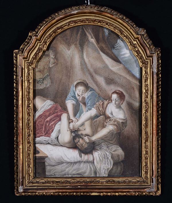 Pittore Anonimo, da Artemisia Gentileschi Giuditta e Oloferne