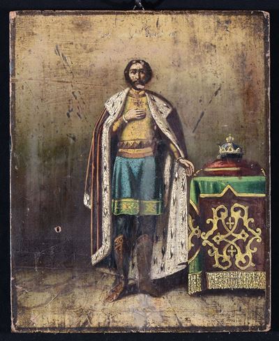 Icona Raffigurante Personaggio, Russia