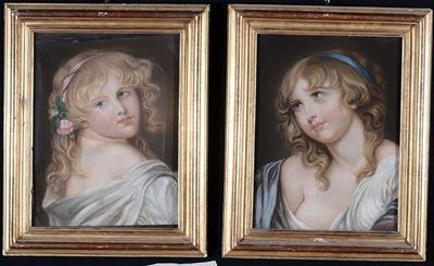 Jean Baptiste Greuze (1725-1825), Scuola Diritratti Femminili