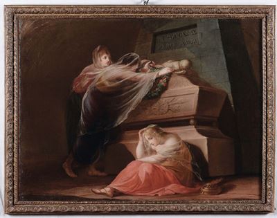 Giovanni David (cabella 1743 - Genova 1790), Attribuito Ain Hymaeneo Perit Amor