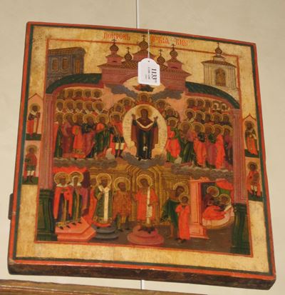Icona di Pokrov, XIX Secolo