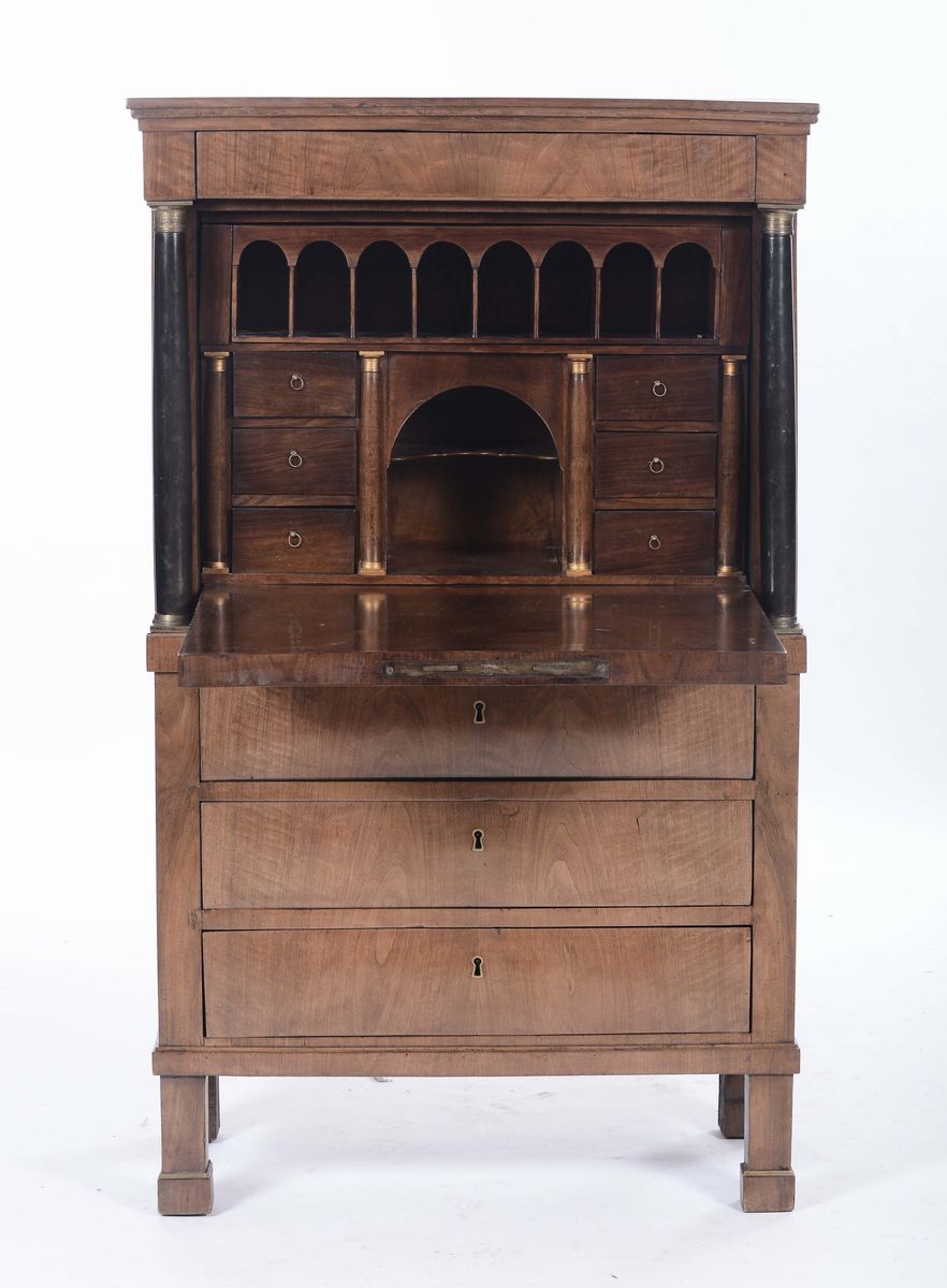 Secretaire Impero Lastronato, XIX Secolo