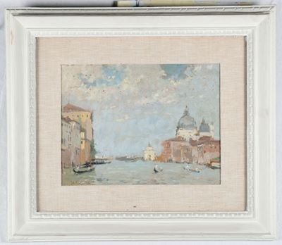 Italico Brass (gorizia 1870 - Venezia 1943)veduta di Venezia
