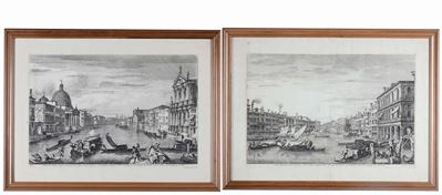 Giovanni Michele Marieschi (1696/1710-1743)ponte di Rialto Veduta del Canal Grande a Santa Chiara