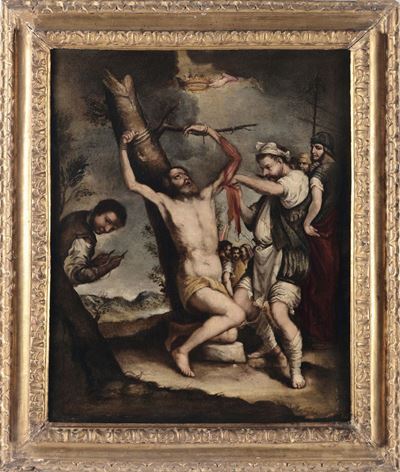 Giuseppe Ribera (xativa 1588/91 - Napoli 1652), Copia Damartirio di San Bartolomeo