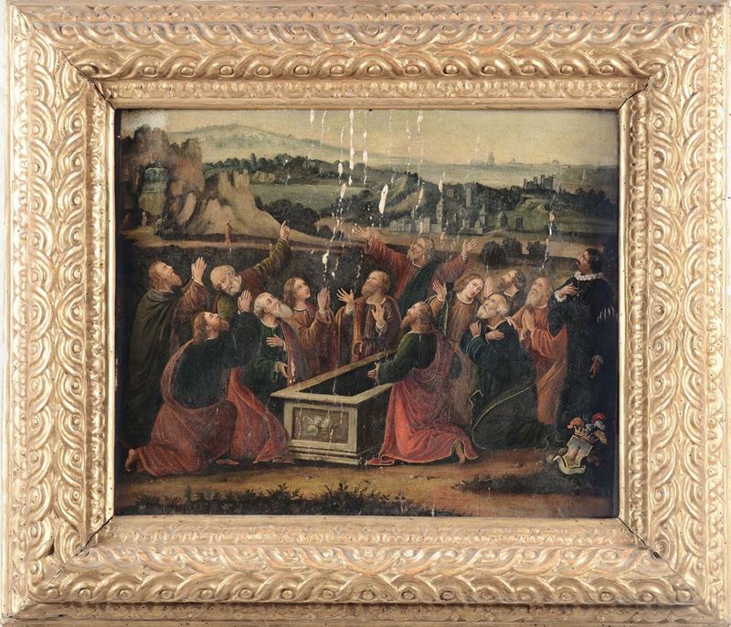 Scuola Ferrarese del XVI secolo Assunzione  - Auction Fine Art - Cambi Casa d'Aste