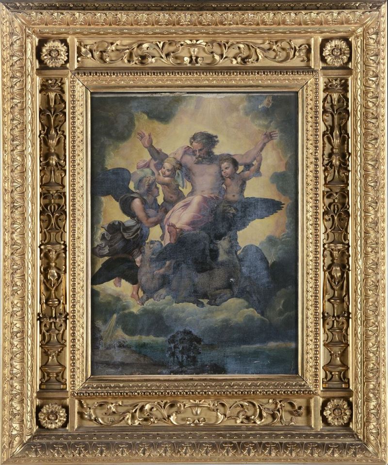 Cornice dorata, XIX secolo  - Asta Arredi e Oggetti d'Arte da Importanti Collezioni Private - Cambi Casa d'Aste