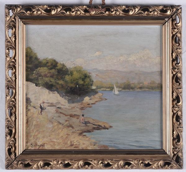 Salmini Scena costiera