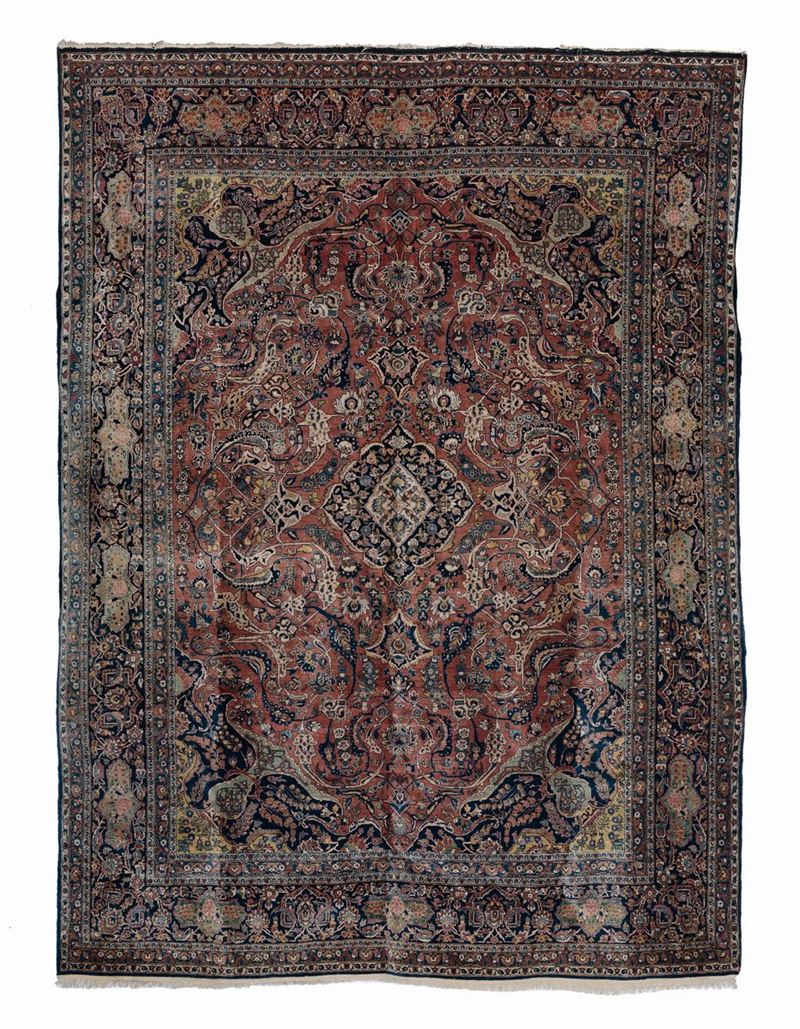 Tappeto persiano Saruk, inizio XX secolo  - Auction Ancient Carpets - Cambi Casa d'Aste