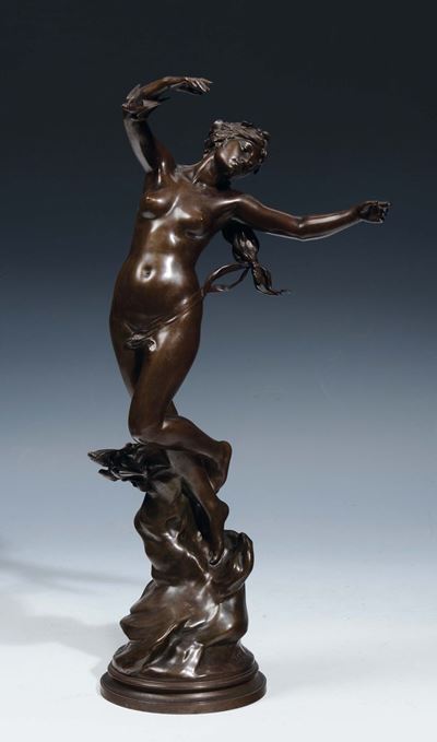 Charpentier, Francia XIX Secolofigura Femminile Allegorica (primavera), 1893