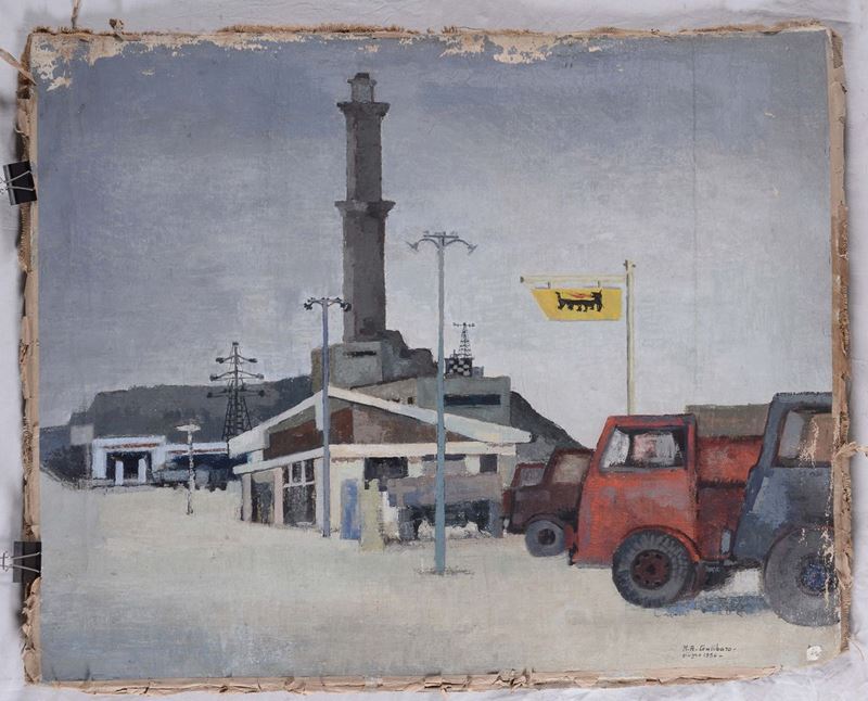 Maria Antonietta Gambaro (1929-1981) La lanterna  - Auction Furnishings and Works of Art from Important Private Collections - Cambi Casa d'Aste