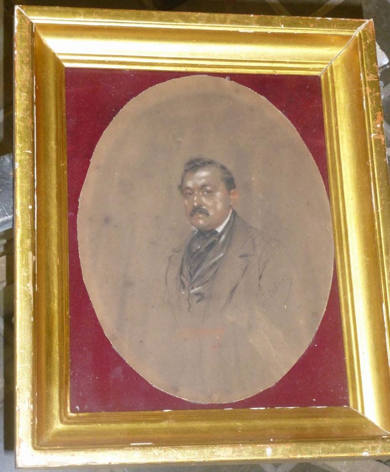 Hippolyte Paul Delaroche, attribuito a Ritratto di Mathieu Jules de Trooz  - Auction Time Auction 05-2014 - Cambi Casa d'Aste