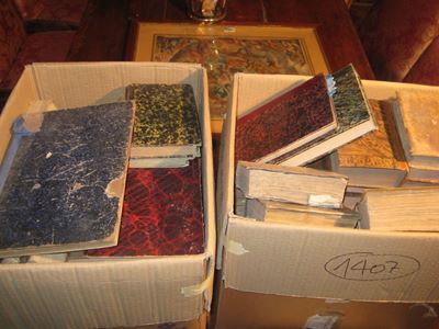 Scatola di Libri Antichi