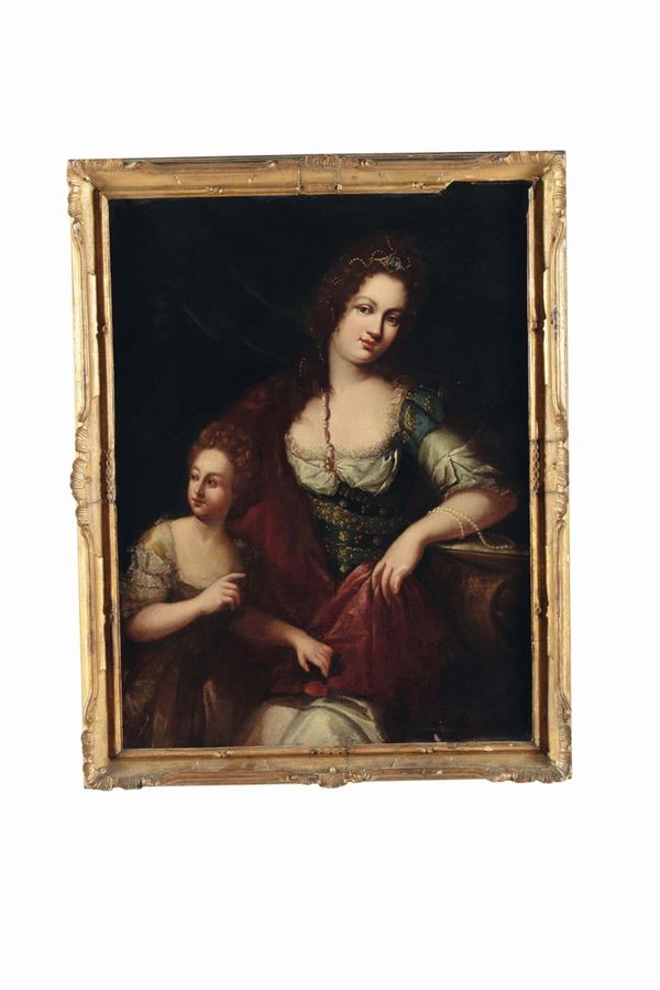 Scuola del XVIII secolo Ritratto di dama